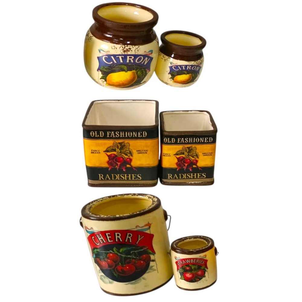 *ADORNO CERAMICA  SET X 2