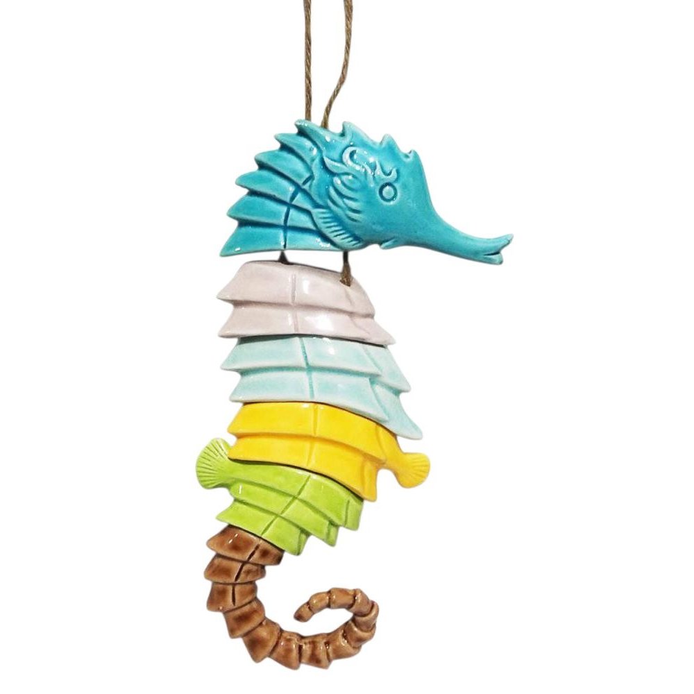 *ADORNO CERAMICA HIPOCAMPO