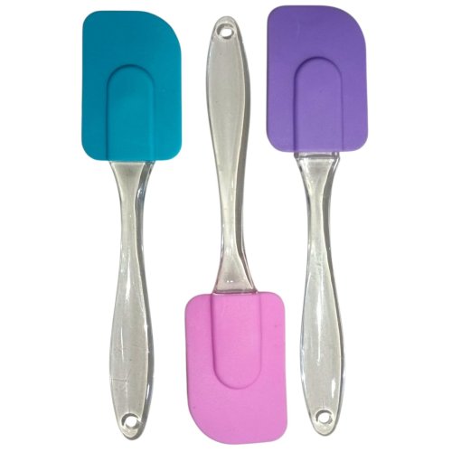 ESPATULA SILICONA MANGO PLASTICO DL3831
