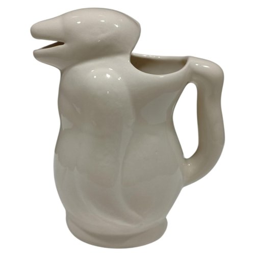 *PINGUINO DE CERAMICA CREMA