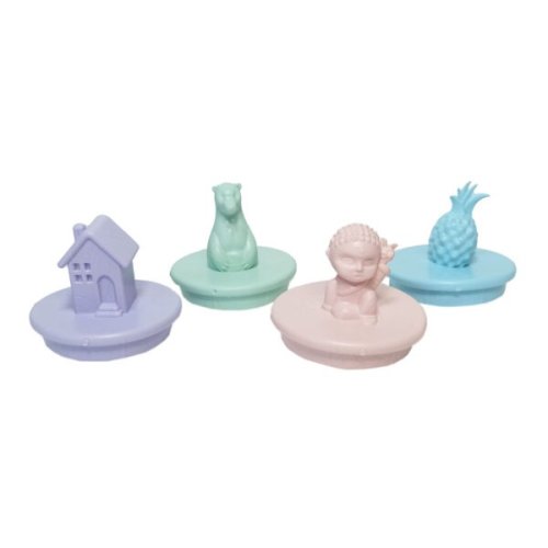 TAPA P/MERMELADA  C/FIGURAS CL