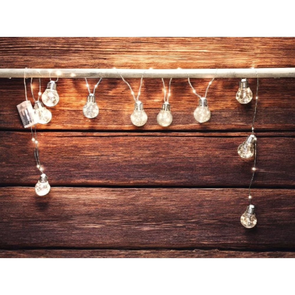 *LUCES FOQUITO LED A PILA X 10 Uni. GOSPG71823