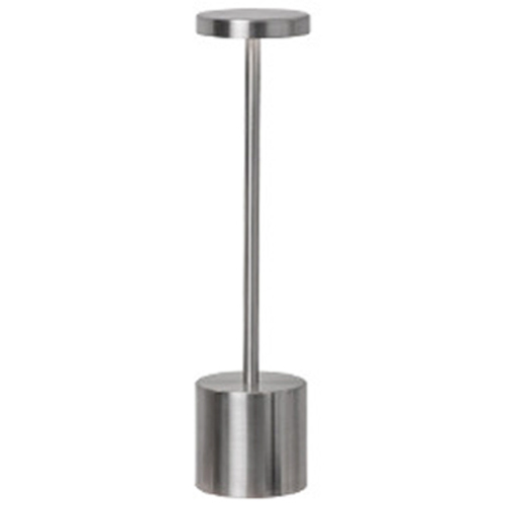 °LAMPARA DE MESA LED ACERO