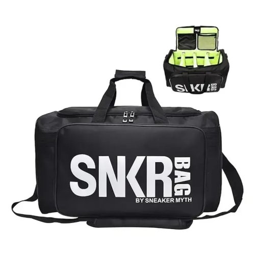 BOLSO DE VIAJE NEGRO C/ BOLSA PARA ZAPATOS
