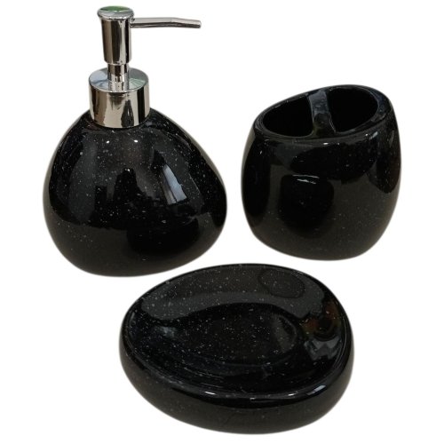 SET DE BAÑO X3 CERAMICA GOTA