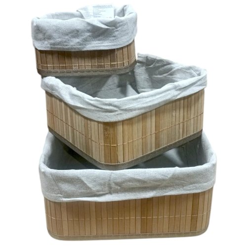 CANASTO LAUNDRY SET X 3