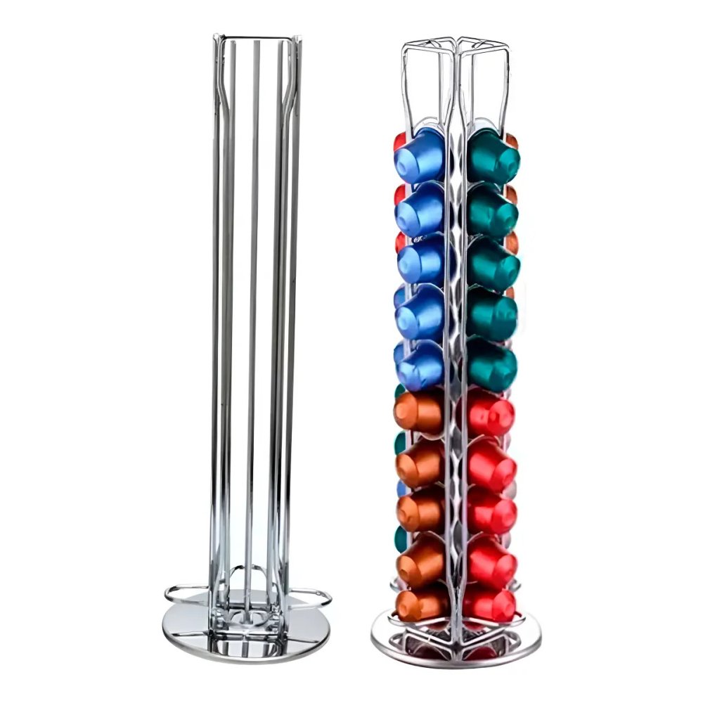°PORTA CAPSULAS GIRATORIO TIPO NESPRESO X 40 PCS.