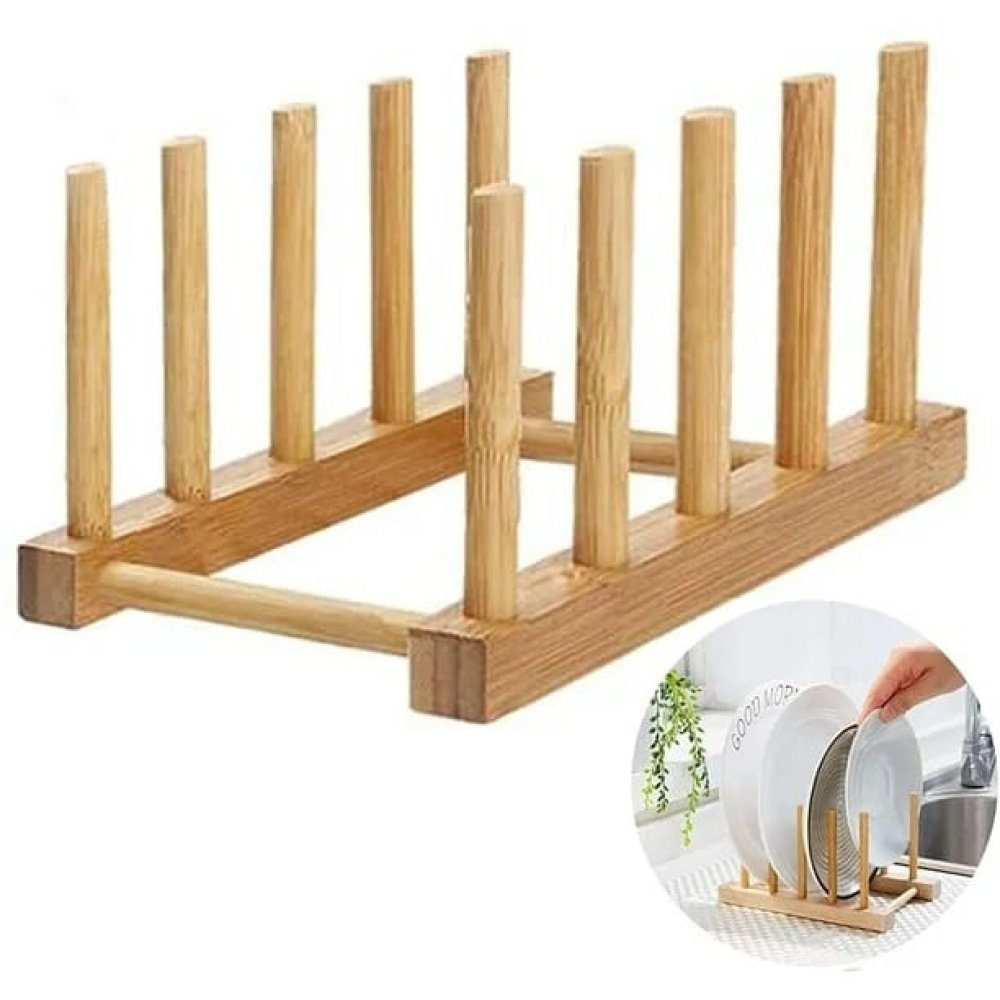 PORTA PLATOS MADERA SPA581