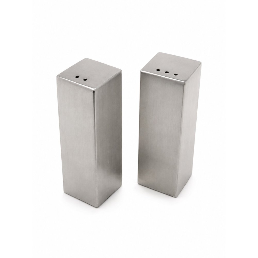 °SALERO PIMENTERO ACERO SET X 2