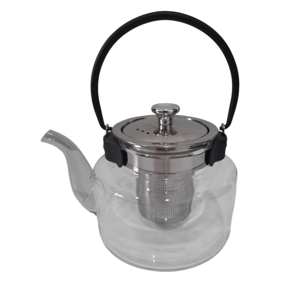 °PAVA BOROSILICATO C/FILTRO ACERO CHICA 800ML