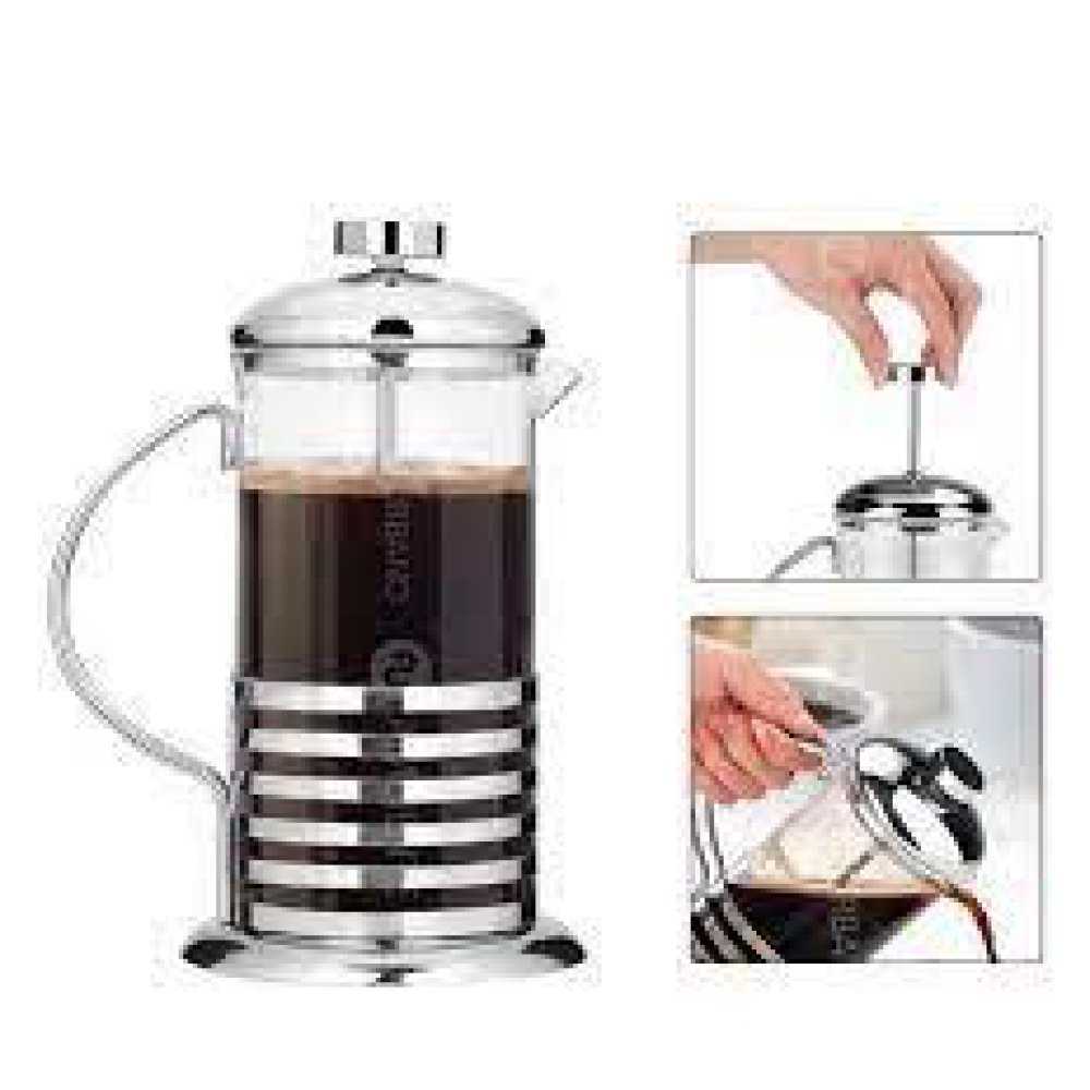 CAFETERA EMBOLO ACERO CAF-22-600